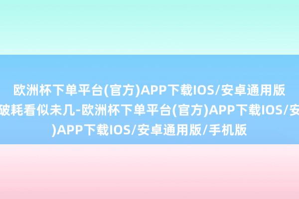 欧洲杯下单平台(官方)APP下载IOS/安卓通用版/手机版天然单次破耗看似未几-欧洲杯下单平台(官方)APP下载IOS/安卓通用版/手机版